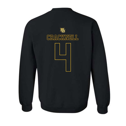 Marquette - NCAA Women's Basketball : Abbey Cracknell - Crewneck Sweatshirt Replica Shersey