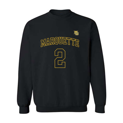 Marquette - NCAA Women's Basketball : Bridget Utberg - Crewneck Sweatshirt Replica Shersey