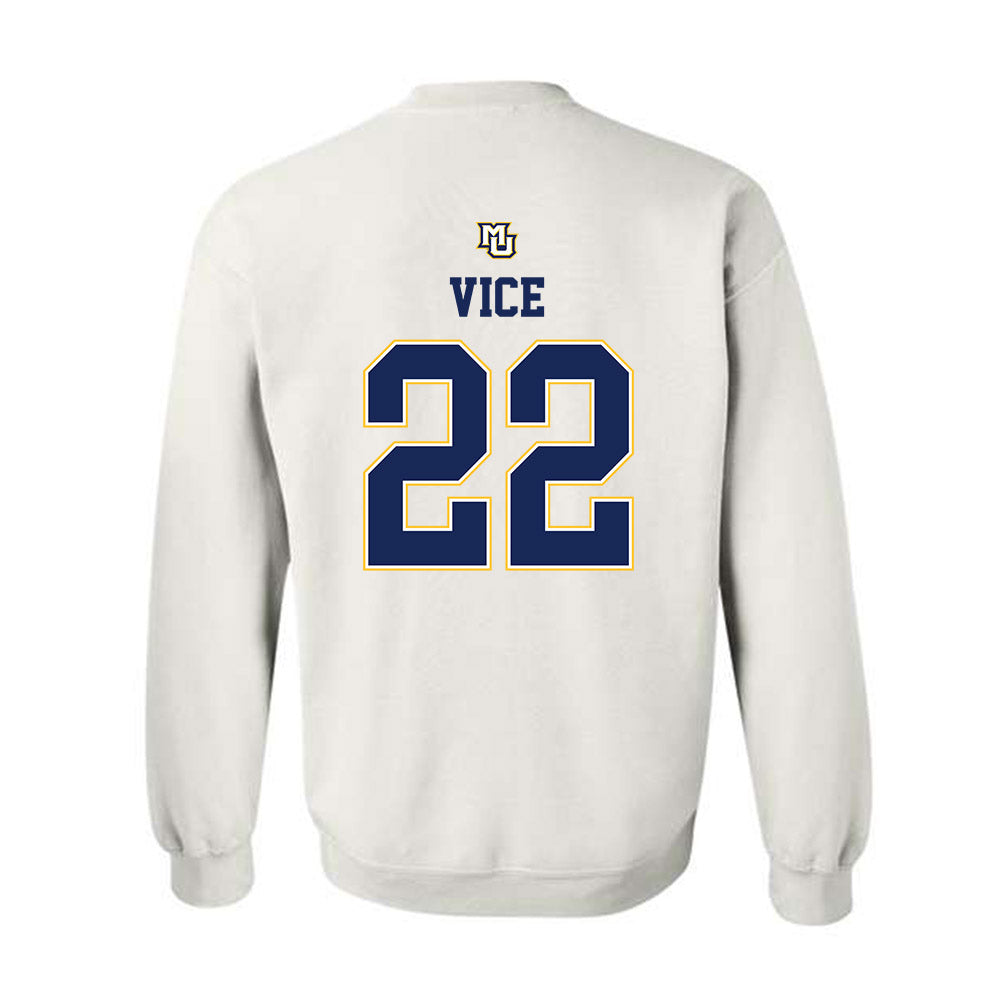 Marquette - NCAA Women's Basketball : Halle Vice - Crewneck Sweatshirt Replica Shersey