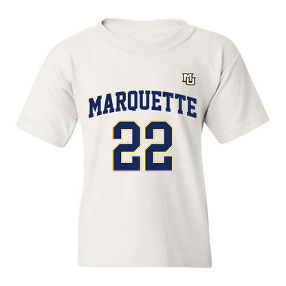 Marquette - NCAA Women's Basketball : Halle Vice - Youth T-Shirt Replica Shersey