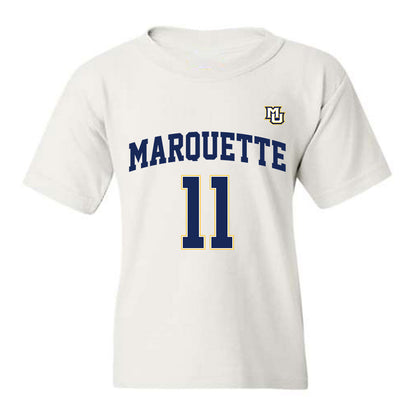 Marquette - NCAA Women's Basketball : Skylar Forbes - Youth T-Shirt Replica Shersey