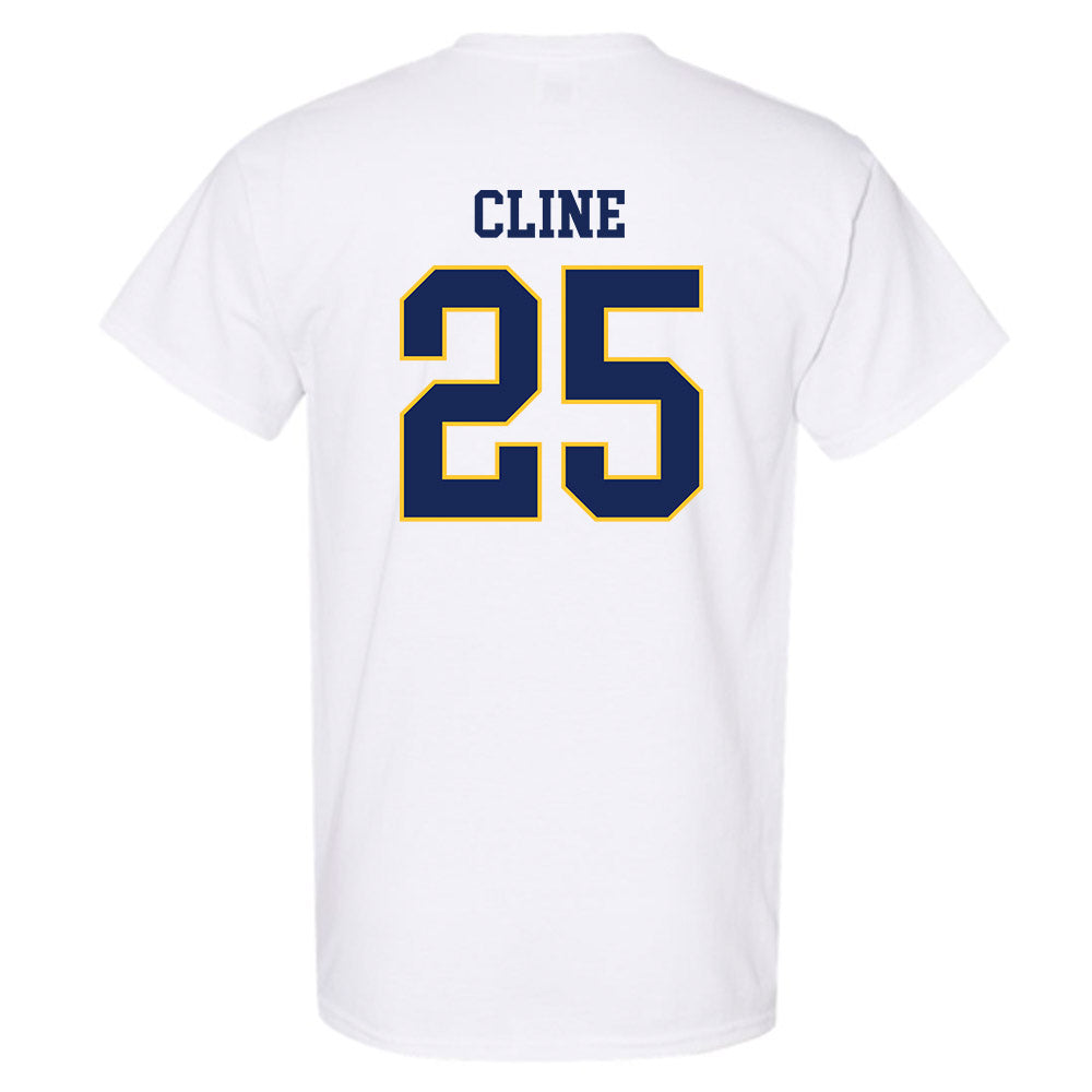 Marquette - NCAA Women's Soccer : Caroline Cline - White Replica Shersey Short Sleeve T-Shirt