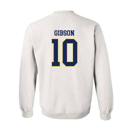 Marquette - NCAA Women's Soccer : Kate Gibson - White Replica Shersey Sweatshirt