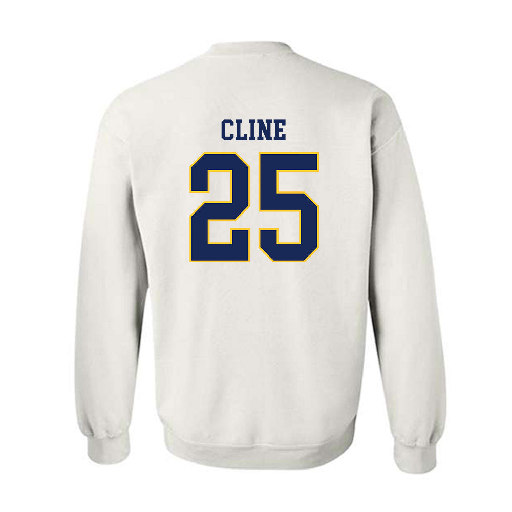 Marquette - NCAA Women's Soccer : Caroline Cline - White Replica Shersey Sweatshirt