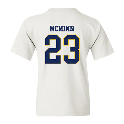 Marquette - NCAA Women's Soccer : Kiley McMinn - White Replica Shersey Youth T-Shirt