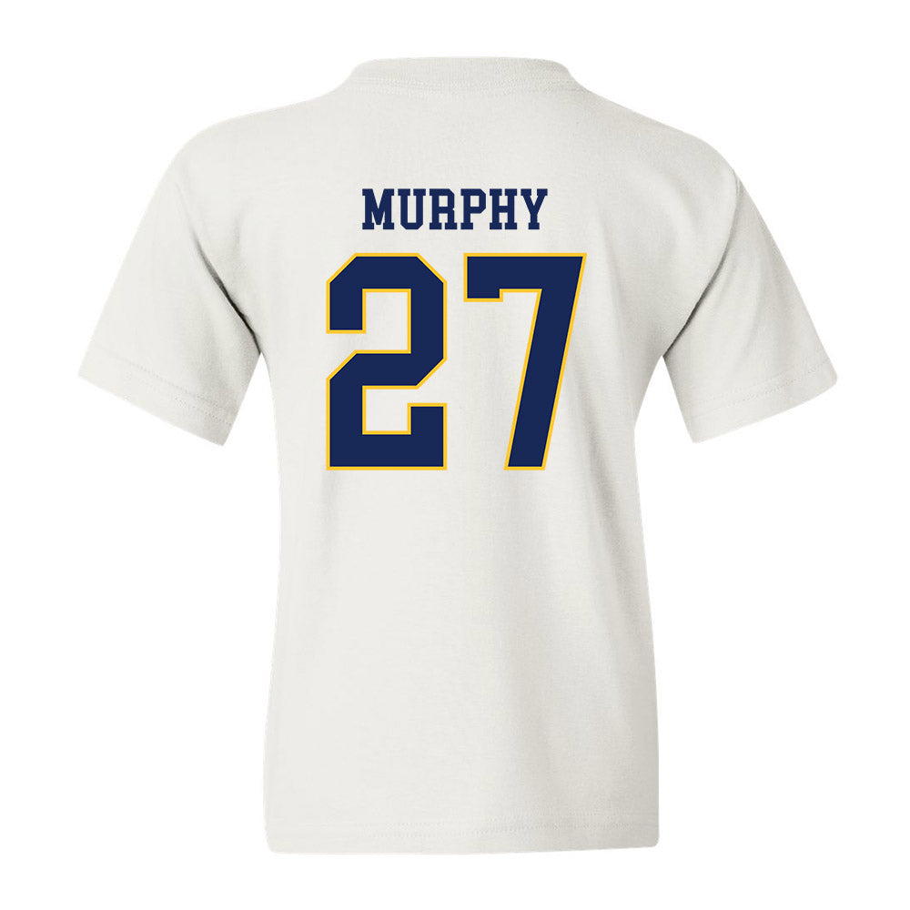 Marquette - NCAA Women's Soccer : Carina Murphy - White Replica Shersey Youth T-Shirt