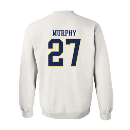 Marquette - NCAA Women's Soccer : Carina Murphy - White Replica Shersey Sweatshirt