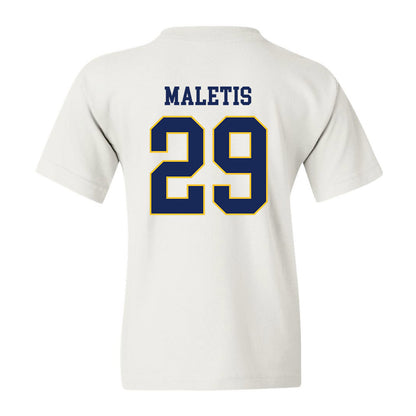 Marquette - NCAA Women's Soccer : Alexa Maletis - White Replica Shersey Youth T-Shirt