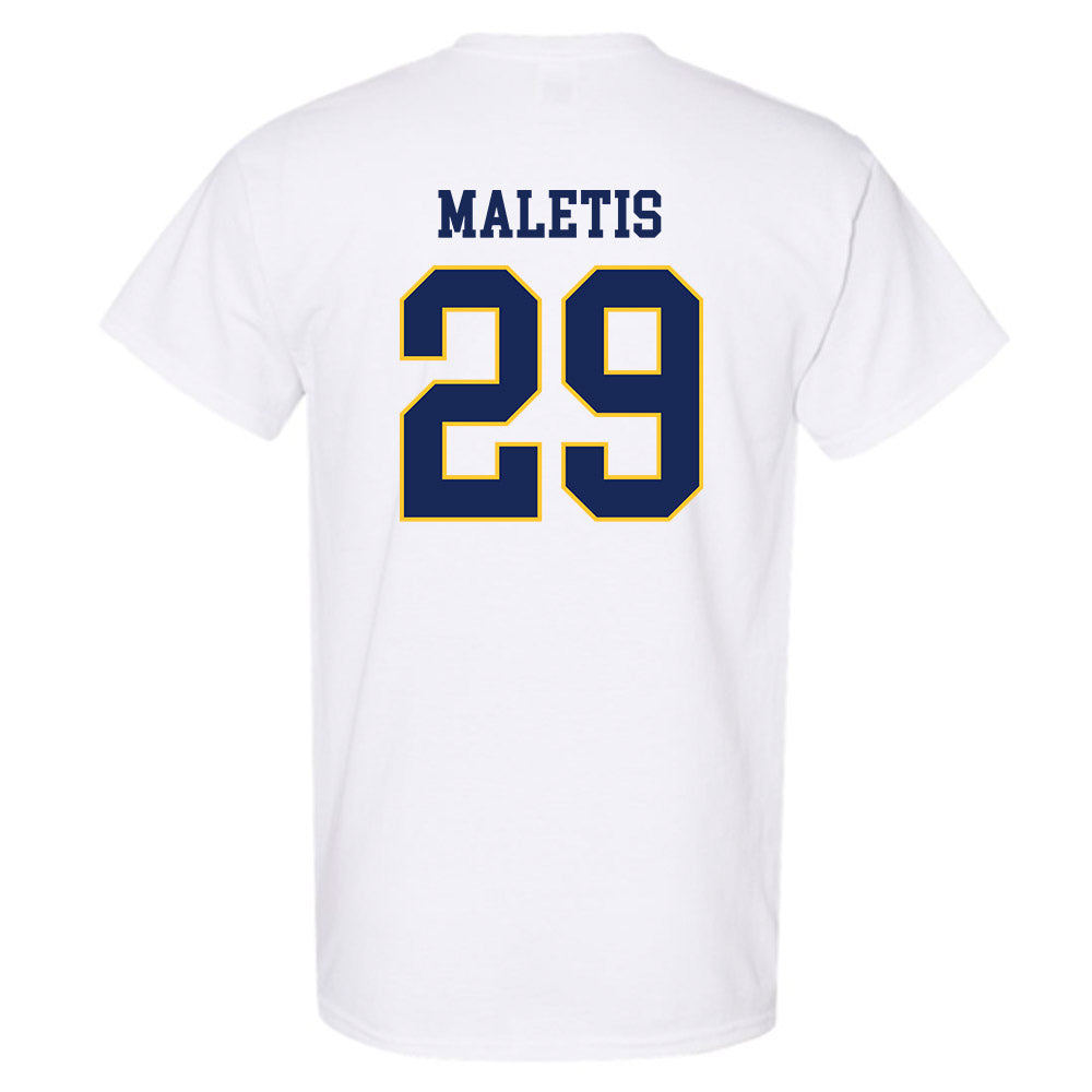 Marquette - NCAA Women's Soccer : Alexa Maletis - White Replica Shersey Short Sleeve T-Shirt