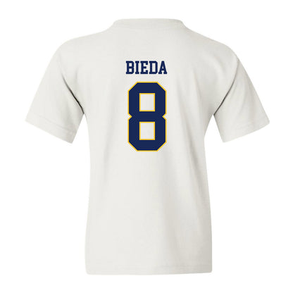 Marquette - NCAA Women's Soccer : Josephine Bieda - White Replica Shersey Youth T-Shirt