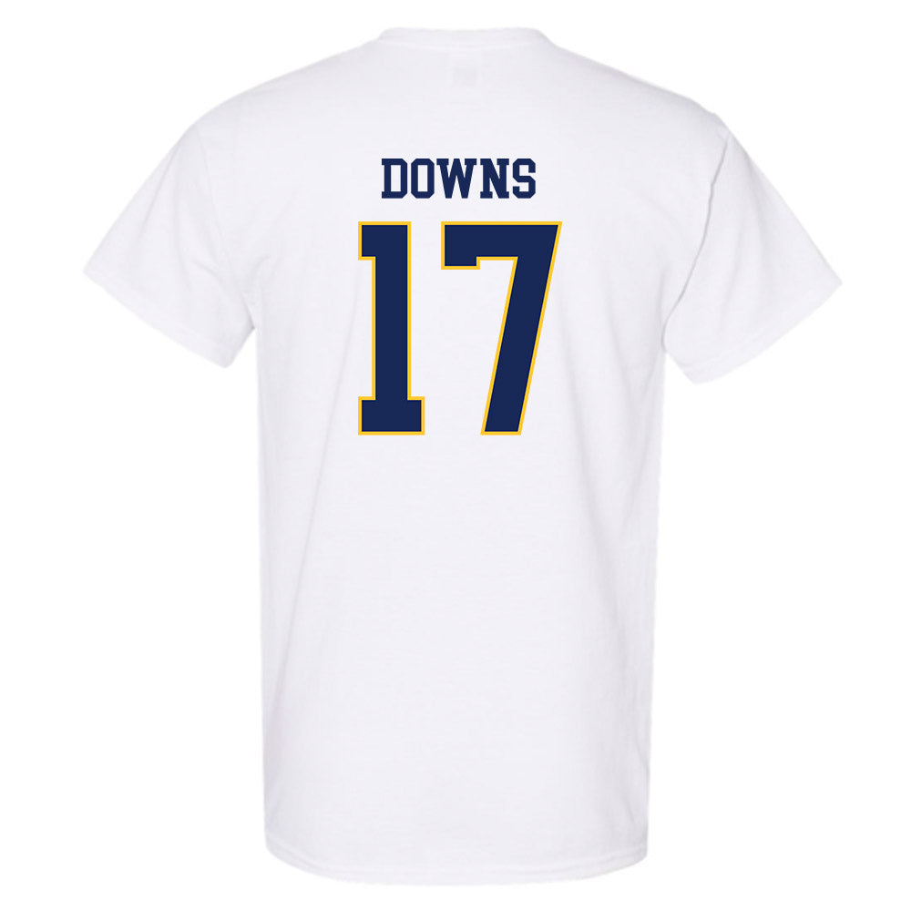 Marquette - NCAA Women's Soccer : Cate Downs - White Replica Shersey Short Sleeve T-Shirt