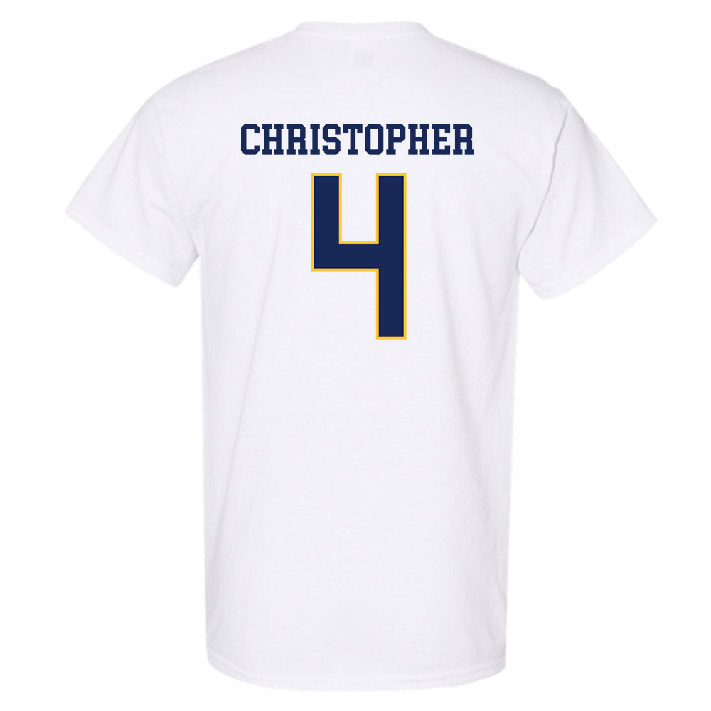 Marquette - NCAA Women's Soccer : Carly Christopher - White Replica Shersey Short Sleeve T-Shirt