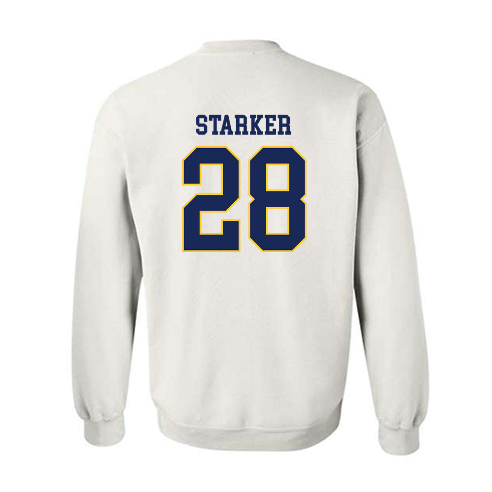 Marquette - NCAA Women's Soccer : Maggie Starker - White Replica Shersey Sweatshirt