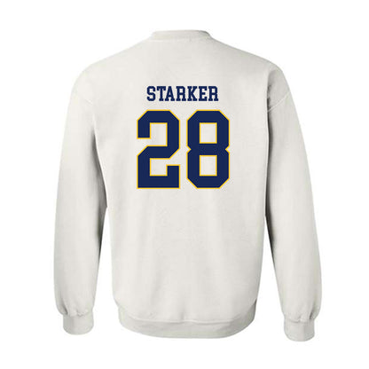 Marquette - NCAA Women's Soccer : Maggie Starker - White Replica Shersey Sweatshirt