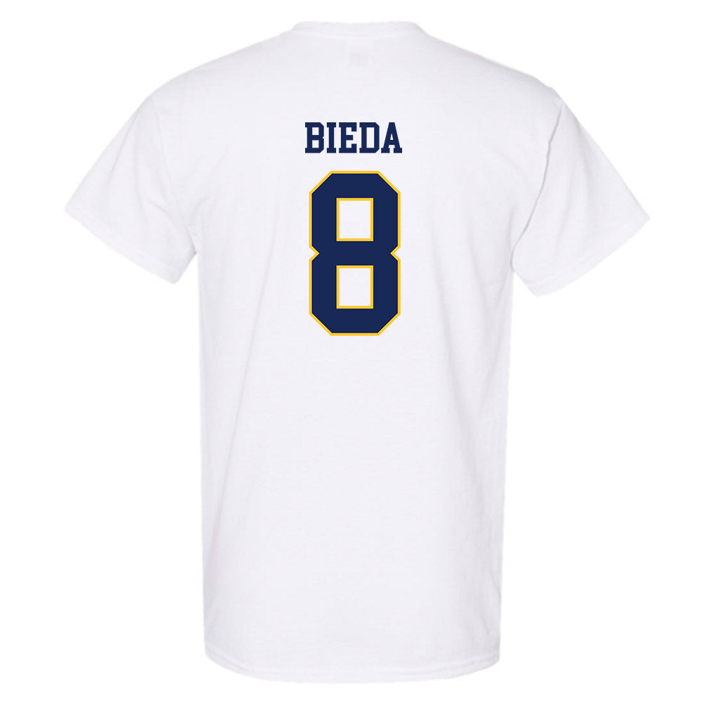 Marquette - NCAA Women's Soccer : Josephine Bieda - White Replica Shersey Short Sleeve T-Shirt