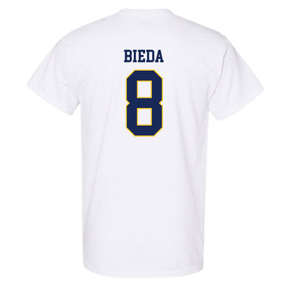 Marquette - NCAA Women's Soccer : Josephine Bieda - White Replica Shersey Short Sleeve T-Shirt