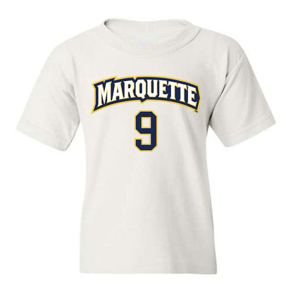 Marquette - NCAA Women's Soccer : Aislinn Boyle - White Replica Shersey Youth T-Shirt