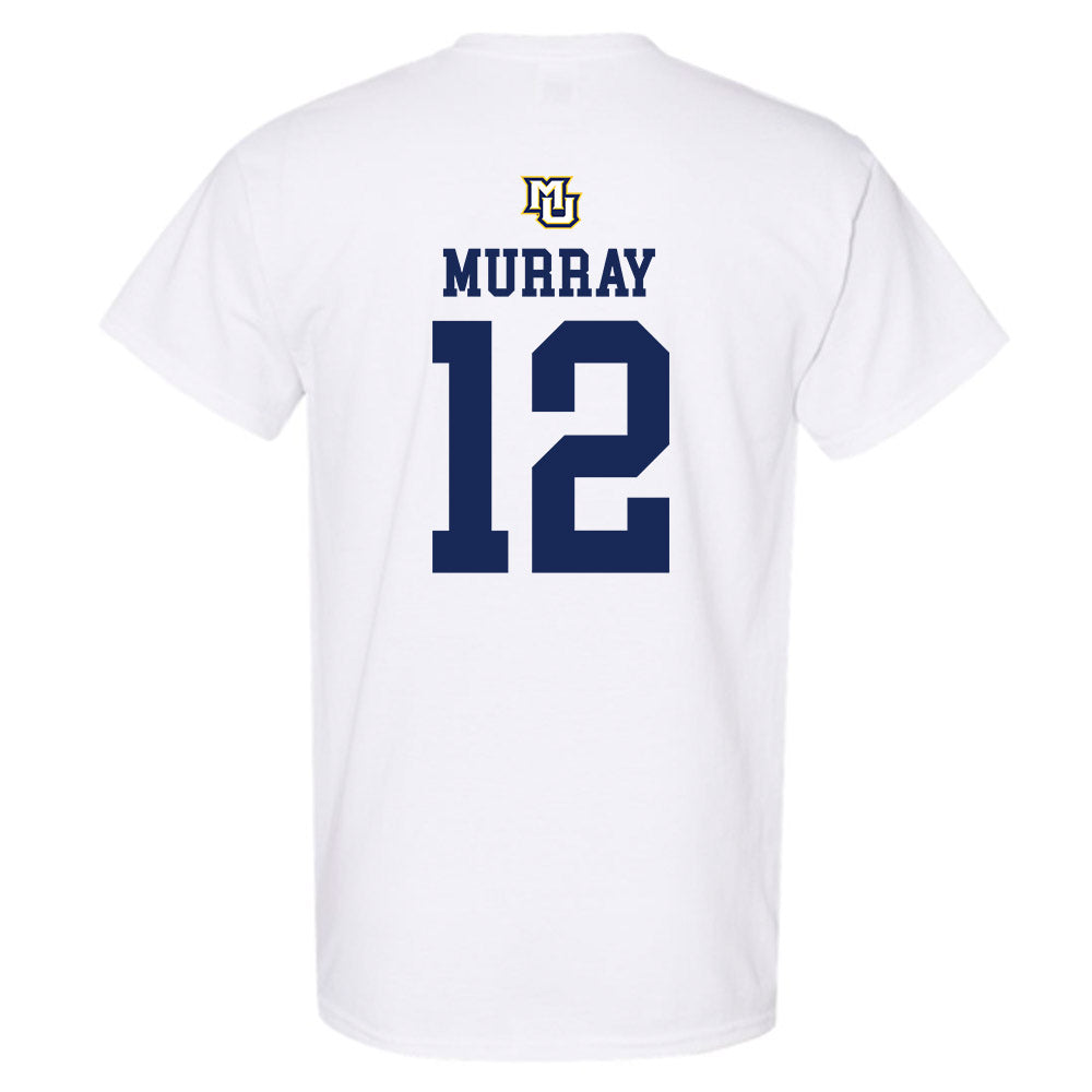 Marquette - NCAA Women's Volleyball : Carsen Murray - White Replica Shersey Short Sleeve T-Shirt