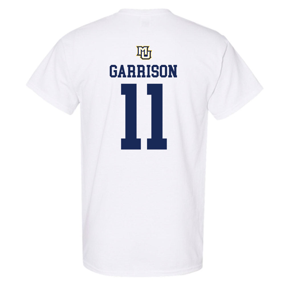 Marquette - NCAA Women's Volleyball : Jadyn Garrison - White Replica Shersey Short Sleeve T-Shirt