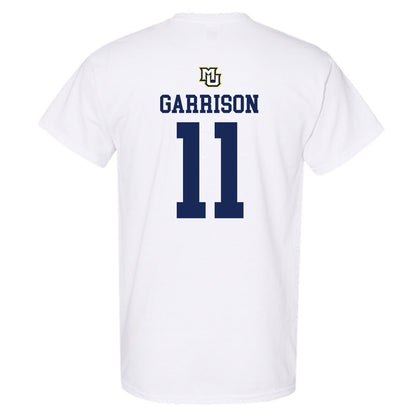 Marquette - NCAA Women's Volleyball : Jadyn Garrison - White Replica Shersey Short Sleeve T-Shirt