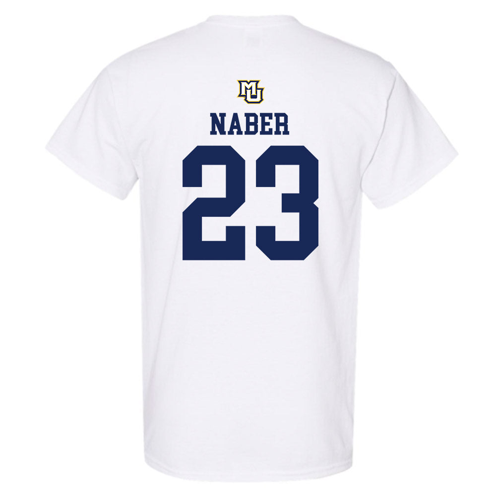 Marquette - NCAA Women's Volleyball : Samantha Naber - White Replica Shersey Short Sleeve T-Shirt