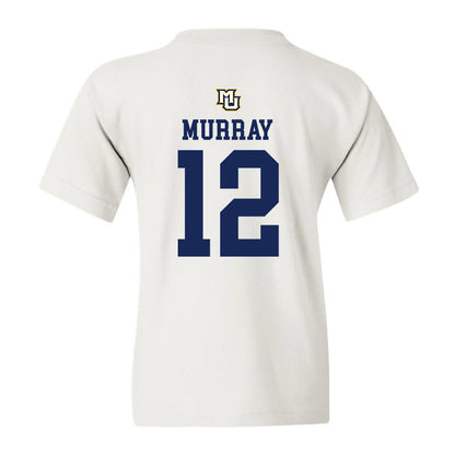 Marquette - NCAA Women's Volleyball : Carsen Murray - White Replica Shersey Youth T-Shirt