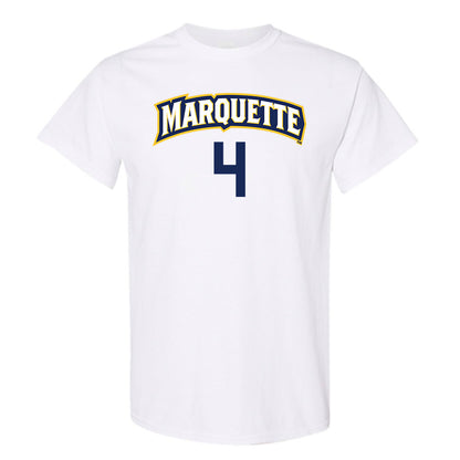 Marquette - NCAA Women's Volleyball : Jenna Reitsma - White Replica Shersey Short Sleeve T-Shirt