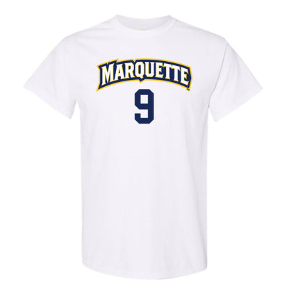 Marquette - NCAA Women's Volleyball : Sienna Ifill - White Replica Shersey Short Sleeve T-Shirt