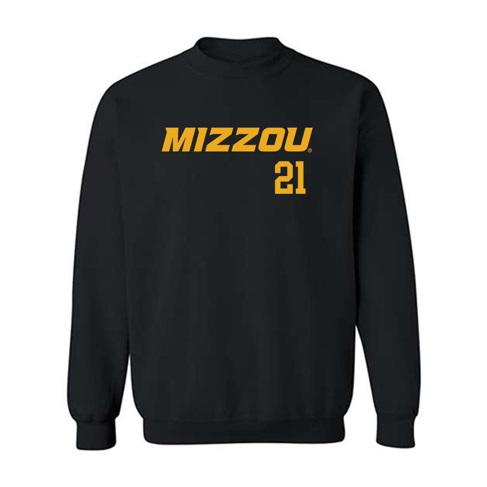 Missouri - NCAA Baseball : Sam Horn - Crewneck Sweatshirt Replica Shersey