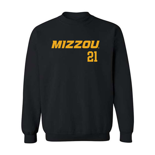 Missouri - NCAA Baseball : Sam Horn - Crewneck Sweatshirt Replica Shersey