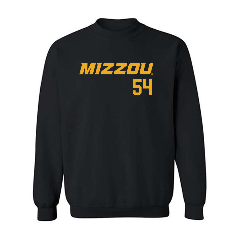 Missouri - NCAA Baseball : Josh McDevitt - Crewneck Sweatshirt Replica Shersey