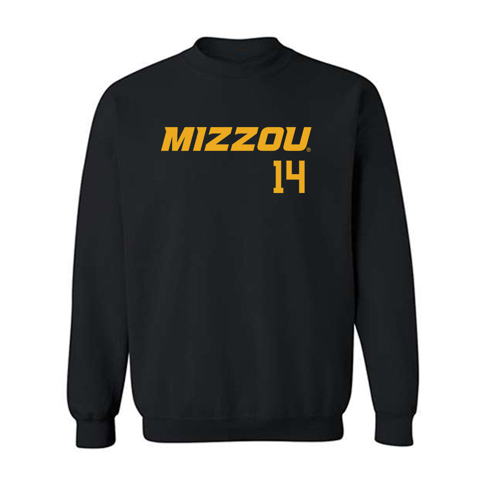 Missouri - NCAA Baseball : Isaiah Frost - Crewneck Sweatshirt Replica Shersey