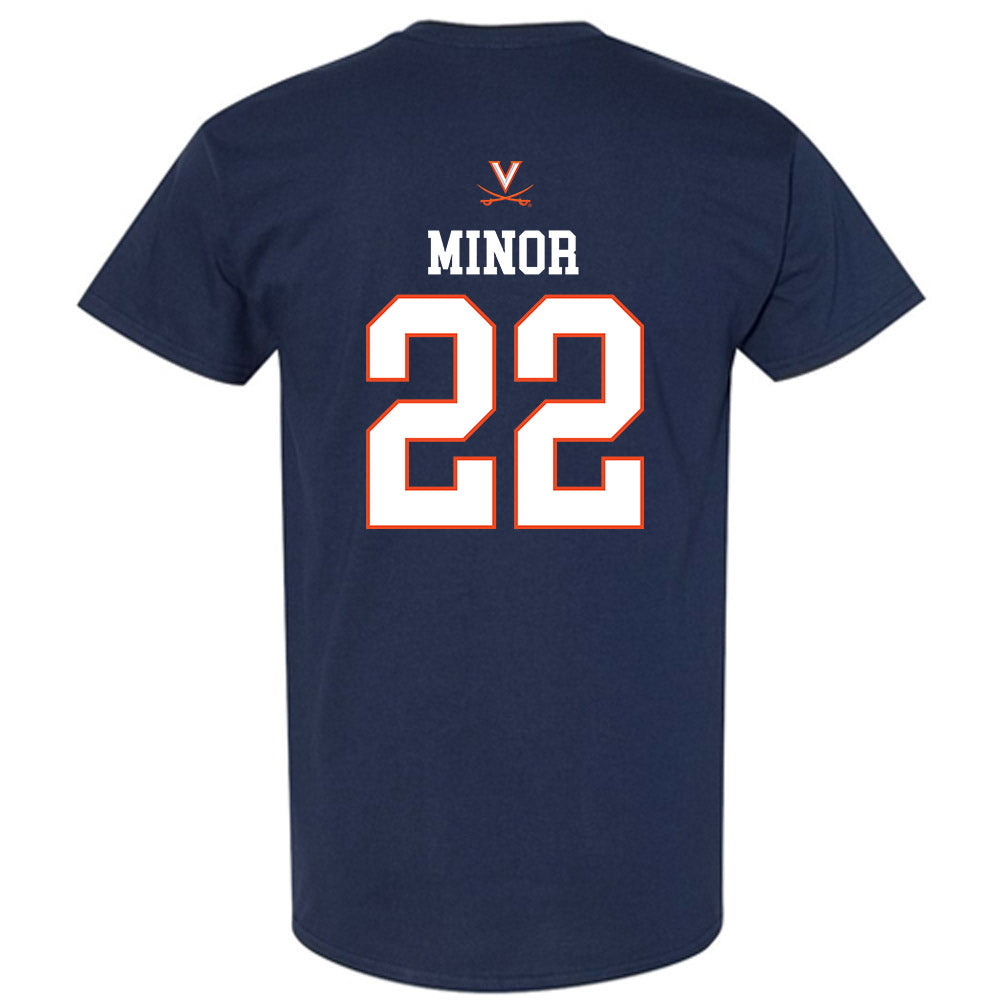 Virginia - NCAA Men's Basketball : Jordan Minor - T-Shirt Replica Shersey