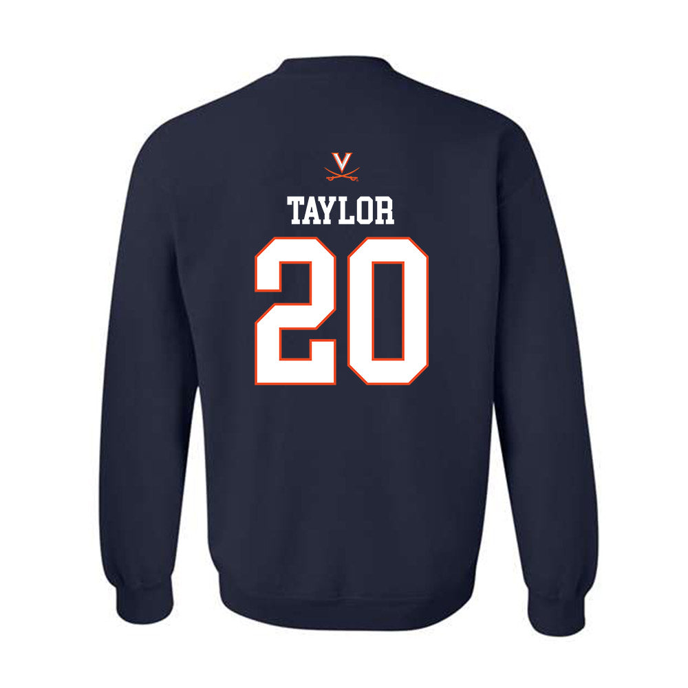 Virginia - NCAA Women's Basketball : Camryn Taylor - Crewneck Sweatshirt Replica Shersey