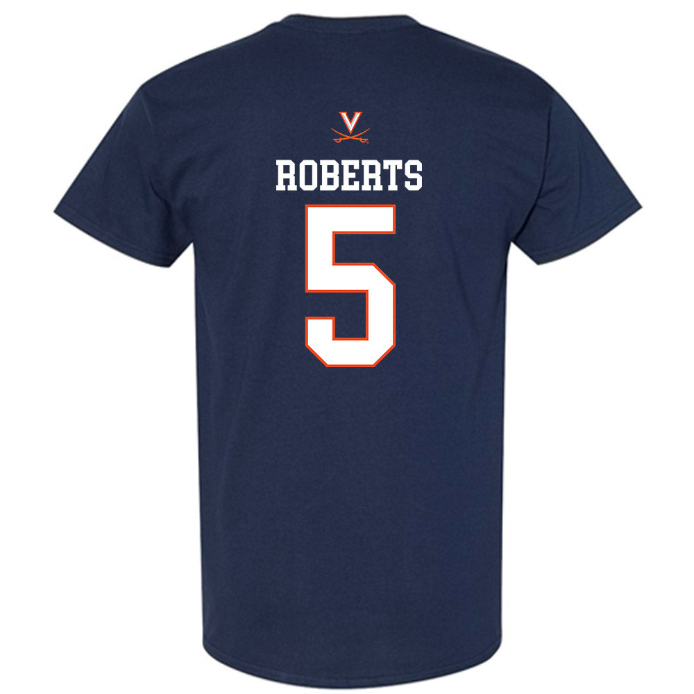 Virginia - NCAA Men's Basketball : Desmond Roberts - T-Shirt Replica Shersey