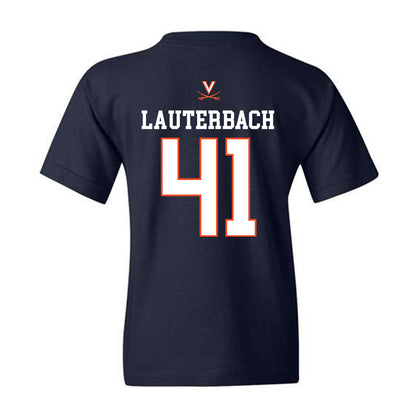 Virginia - NCAA Women's Basketball : Taylor Lauterbach - Youth T-Shirt Replica Shersey