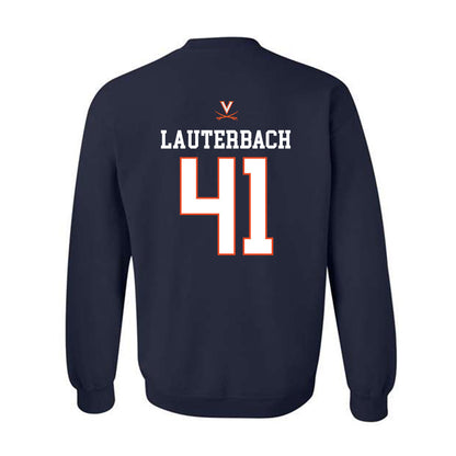 Virginia - NCAA Women's Basketball : Taylor Lauterbach - Crewneck Sweatshirt Replica Shersey