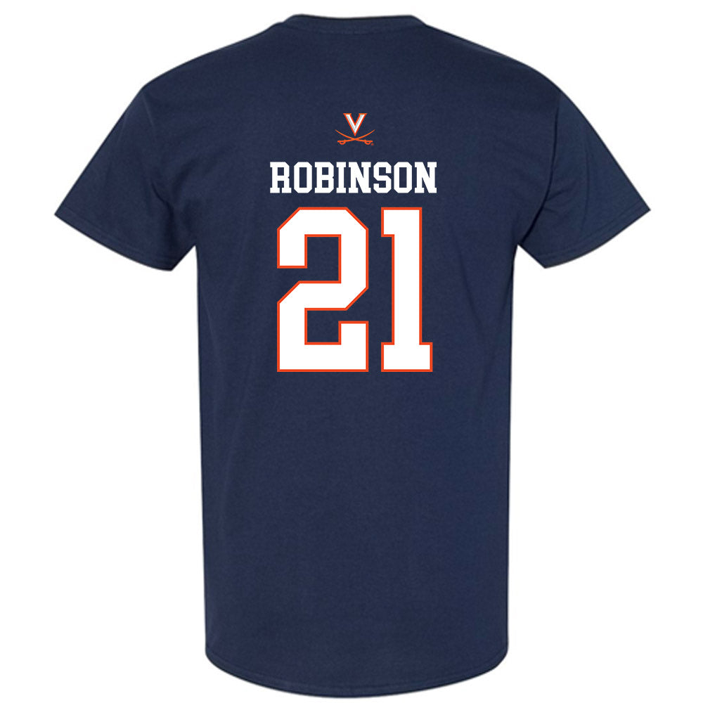 Virginia - NCAA Men's Basketball : Anthony Robinson - T-Shirt Replica Shersey