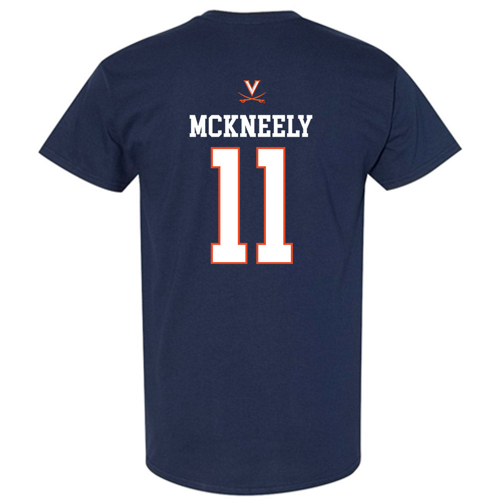 Virginia - NCAA Men's Basketball : Isaac McKneely - T-Shirt Replica Shersey