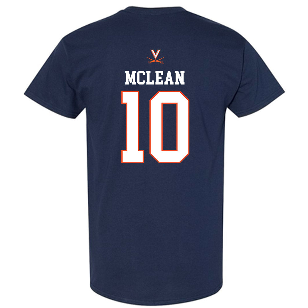 Virginia - NCAA Women's Basketball : Mir McLean - T-Shirt Replica Shersey