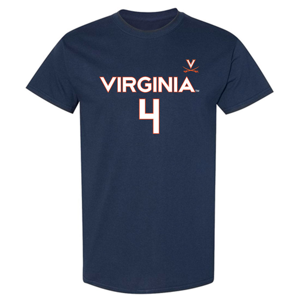 Virginia - NCAA Men's Basketball : Andrew Rohde - T-Shirt Replica Shersey