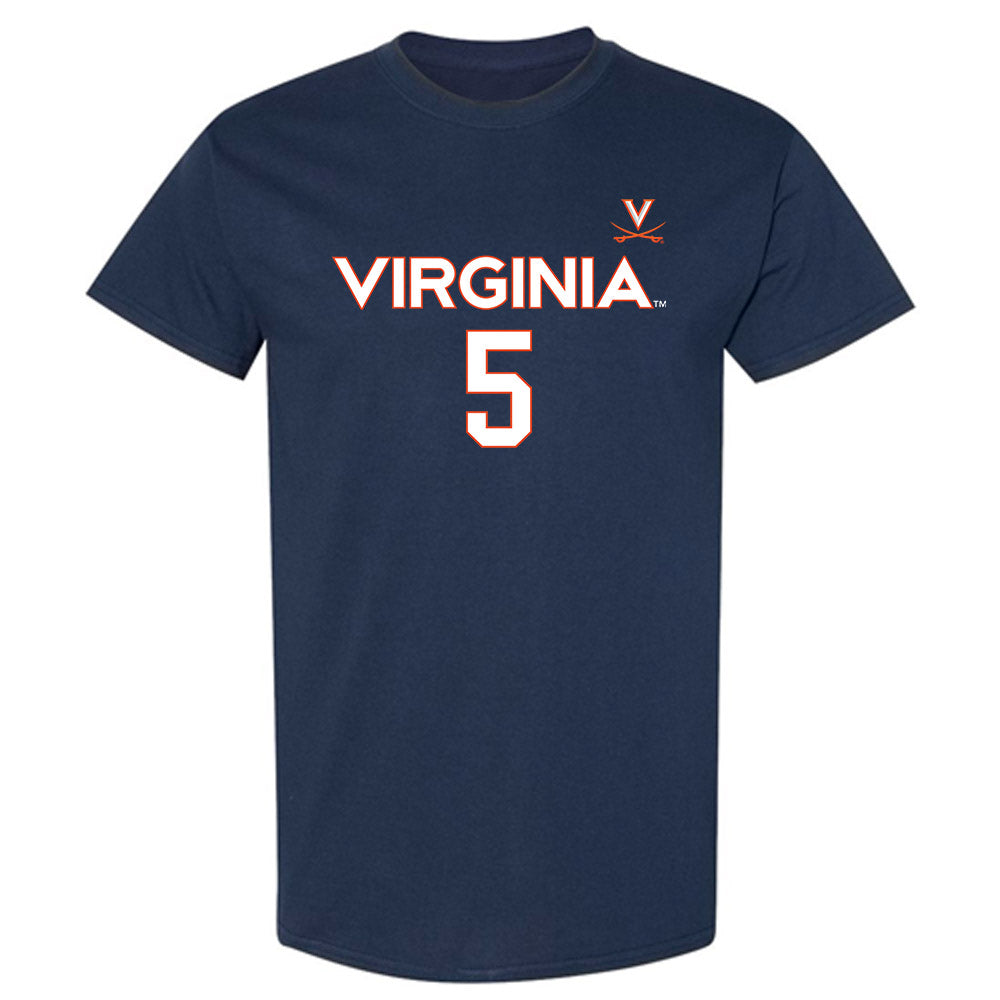 Virginia - NCAA Men's Basketball : Desmond Roberts - T-Shirt Replica Shersey