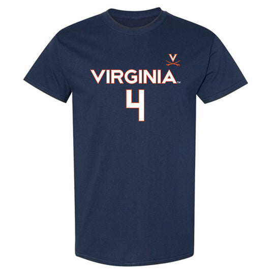 Virginia - NCAA Women's Basketball : Jillian Brown - T-Shirt Replica Shersey