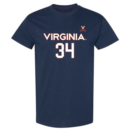 Virginia - NCAA Men's Basketball : Jacob Groves - T-Shirt Replica Shersey