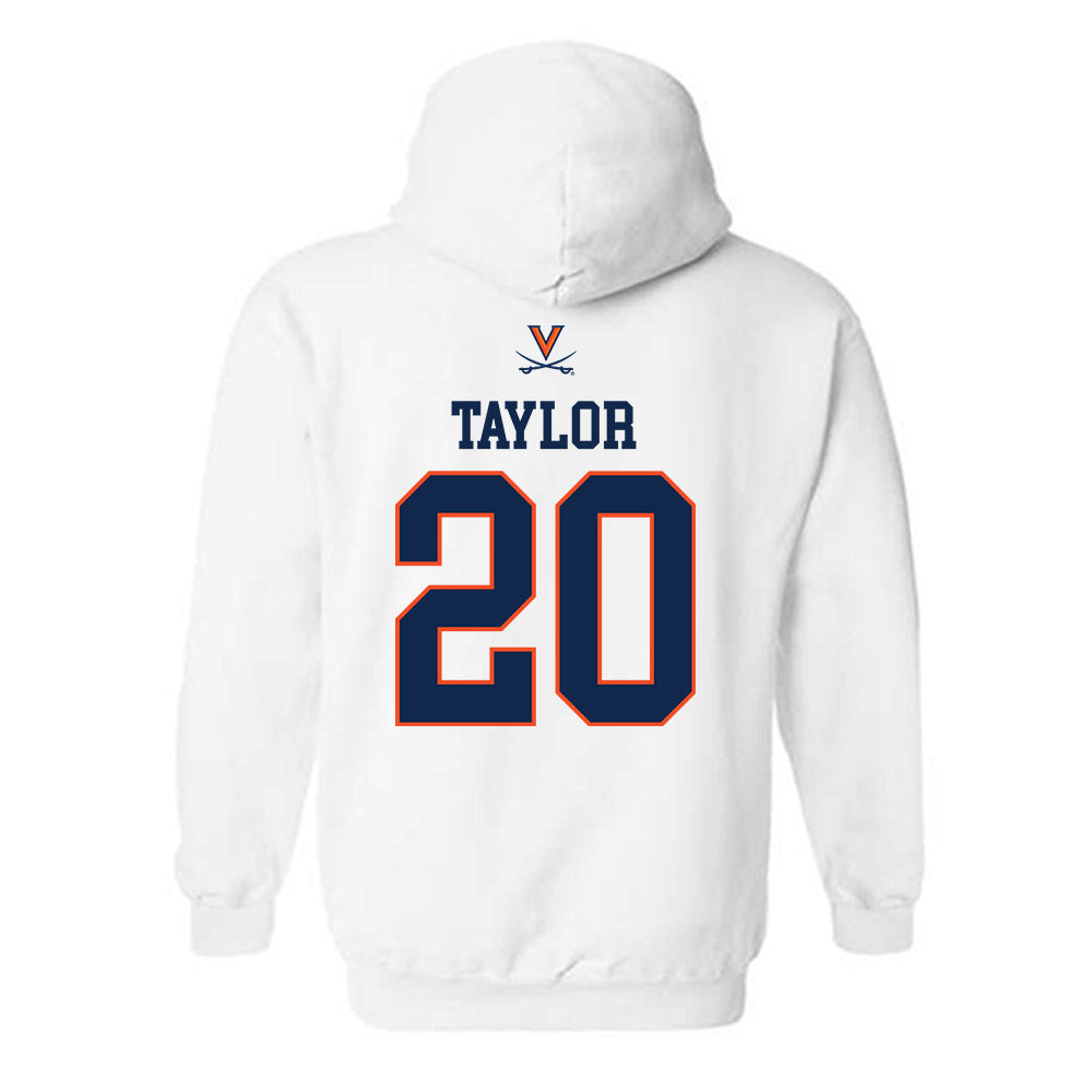 Virginia - NCAA Women's Basketball : Camryn Taylor - Hooded Sweatshirt Replica Shersey