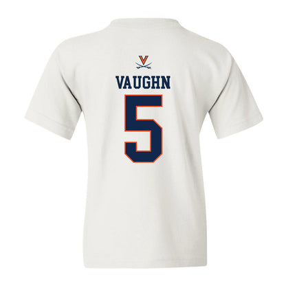 Virginia - NCAA Women's Basketball : Yonta Vaughn - Youth T-Shirt Replica Shersey