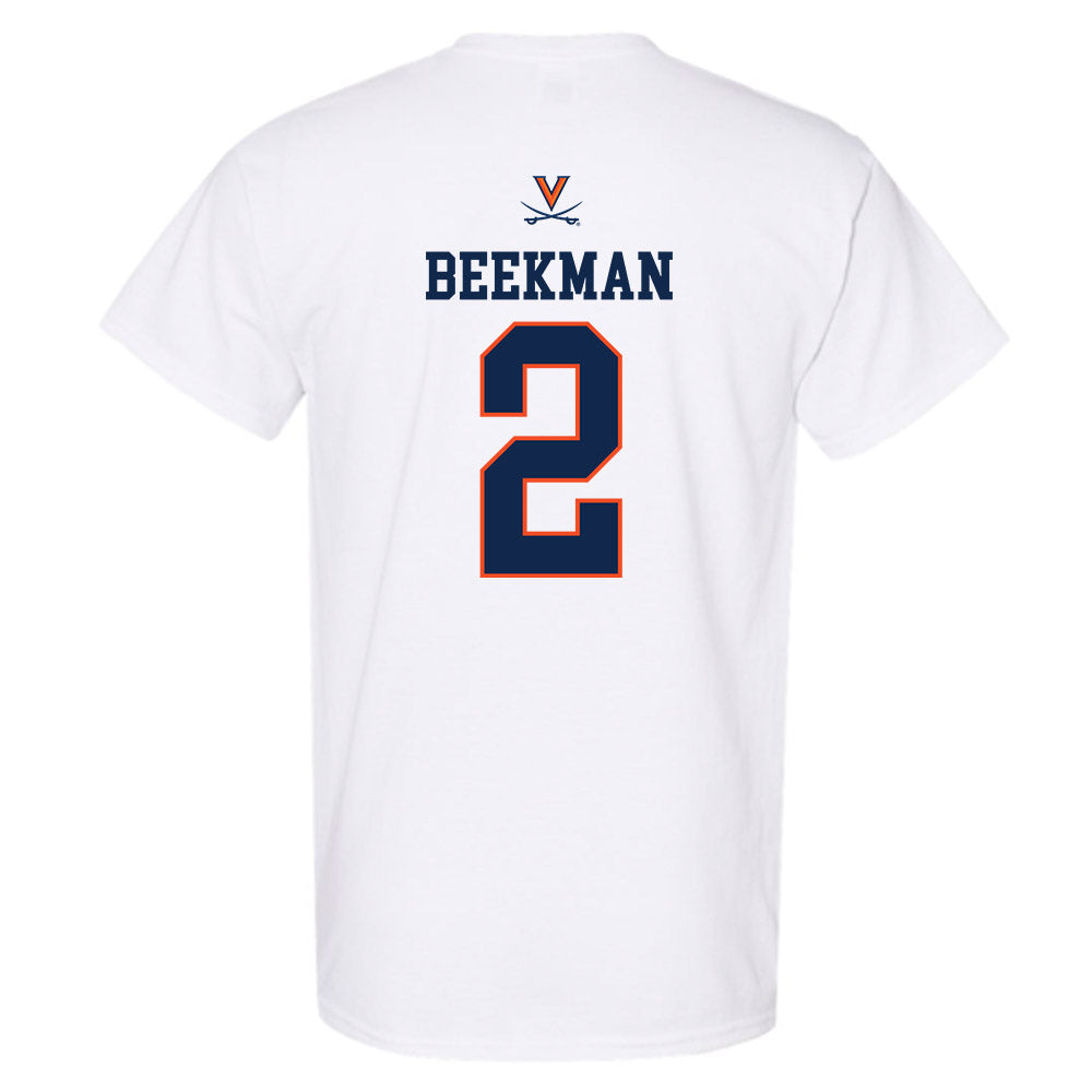 Virginia - NCAA Men's Basketball : Reece Beekman - T-Shirt Replica Shersey