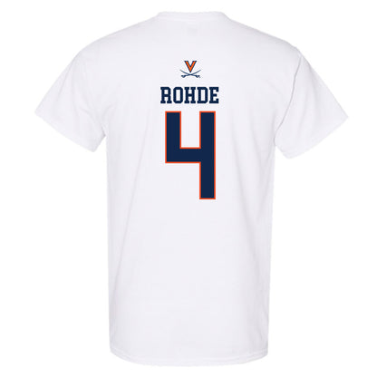 Virginia - NCAA Men's Basketball : Andrew Rohde - T-Shirt Replica Shersey