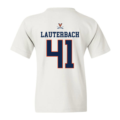 Virginia - NCAA Women's Basketball : Taylor Lauterbach - Youth T-Shirt Replica Shersey