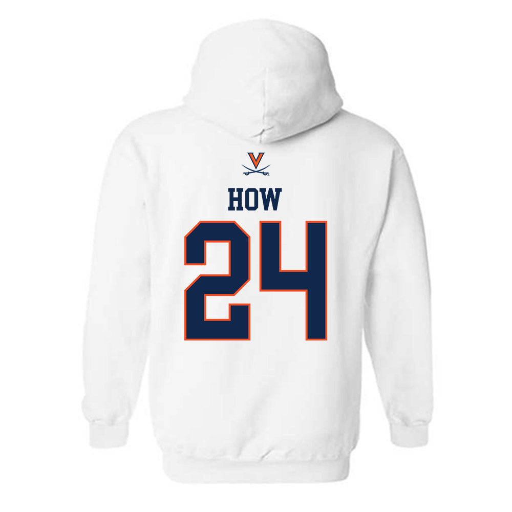 Virginia - NCAA Men's Basketball : Tristan How - Hooded Sweatshirt Replica Shersey